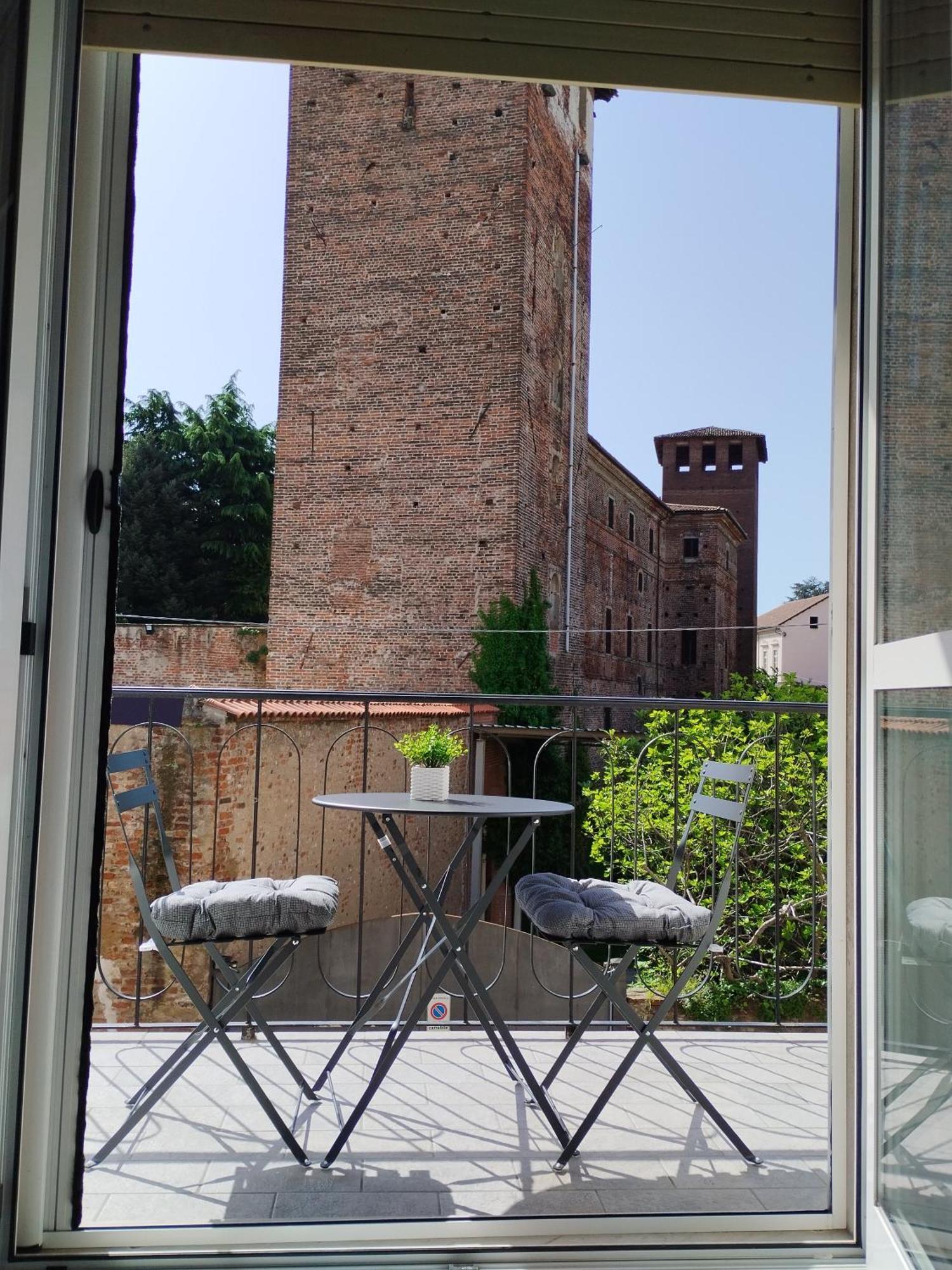 Appartamento Conte Verde Vercelli Buitenkant foto